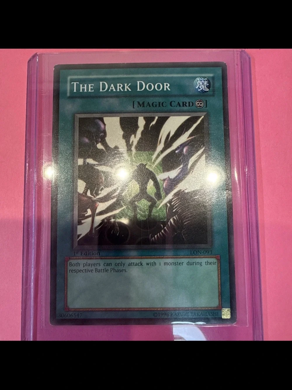 THE DARK DOOR **1st Edition** LON-093 Labyrinth of Nightmare - YuGiOh